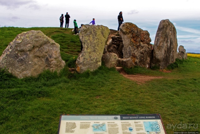 West Kennet Long Barrow. Неолитическая гробница близ Эйвбери