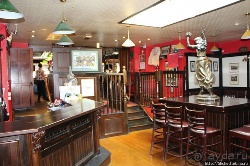 Как оказалось, знаменитый бар-ресторан Ирландии