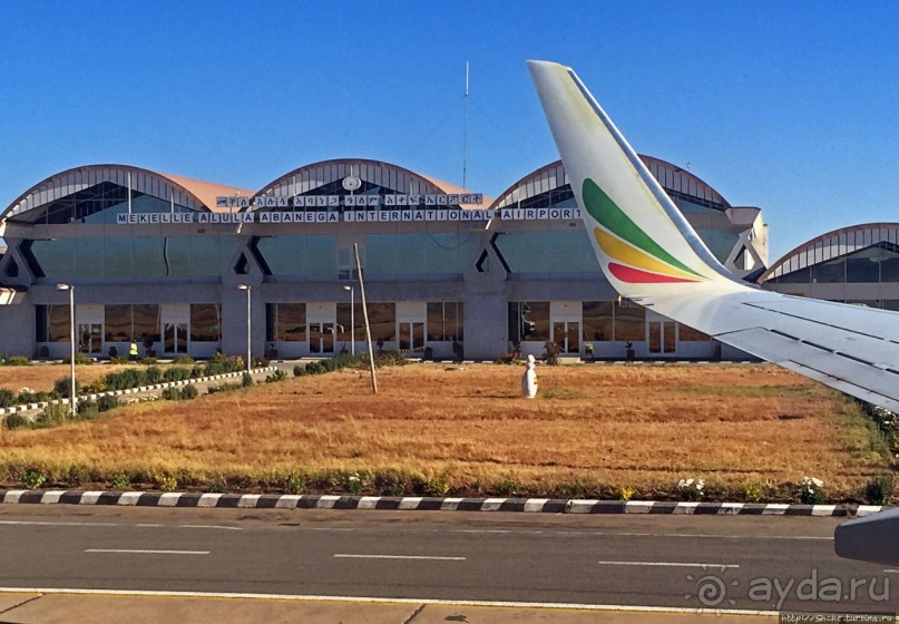 Под крылом самолета... Безжизненный север Эфиопии