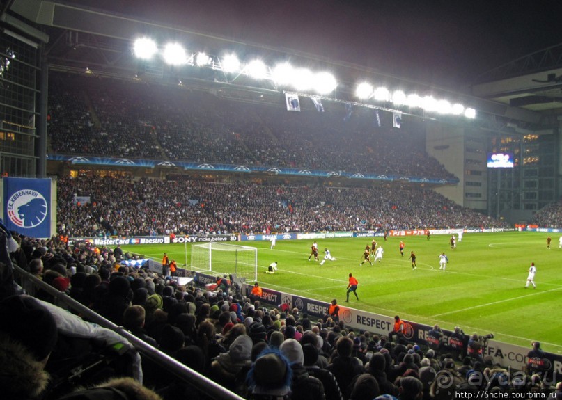 Файер-шоу на "Parken", или особенности фанатения в Дании