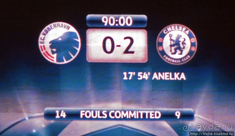 Файер-шоу на "Parken", или особенности фанатения в Дании