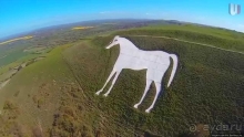 Cherhill White Horse — редкость, среди объектов эпох неолита