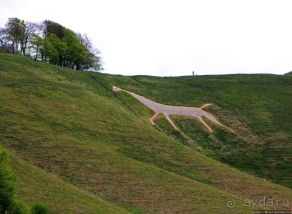 Cherhill White Horse — редкость, среди объектов эпох неолита