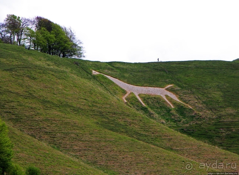 Cherhill White Horse — редкость, среди объектов эпох неолита