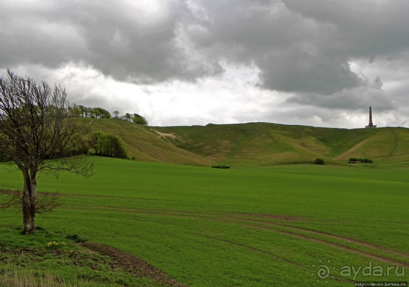 Cherhill White Horse — редкость, среди объектов эпох неолита