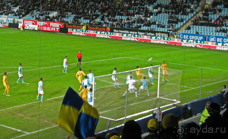 Европейский футбол в Мальме