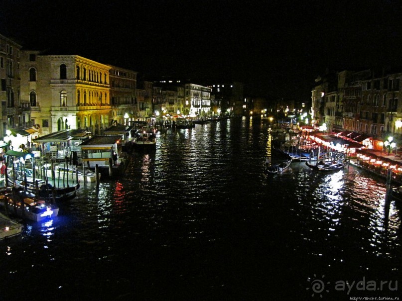 До Риальто мы добрались ближе к ночи