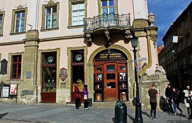 Здесь рождается львовский кофе