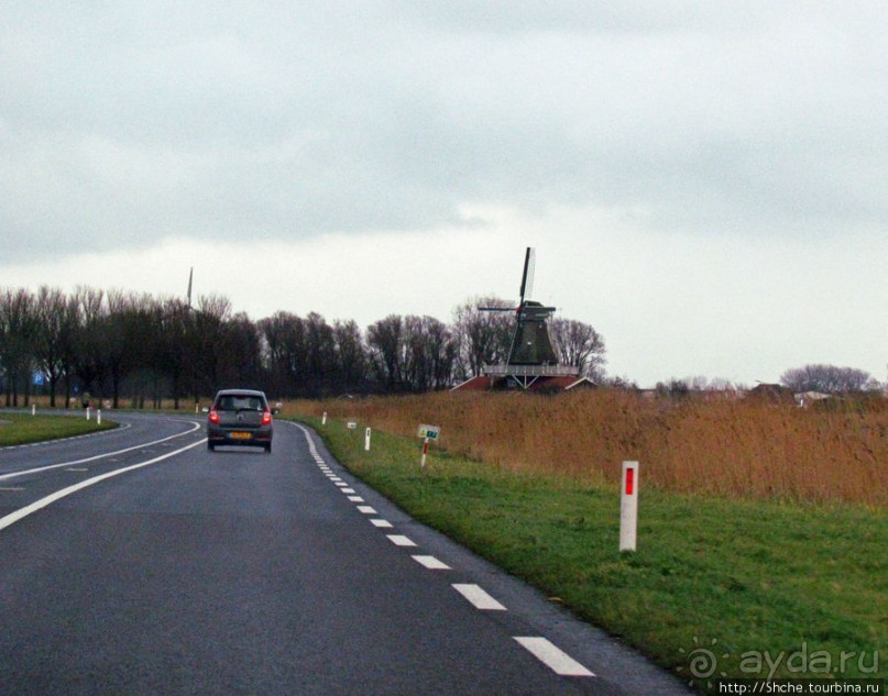 Декабрьские картинки Северной Голландии. Мельницы и другое