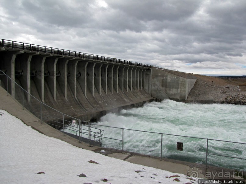 Jackson Lake Dam - дамба на озере Джексон