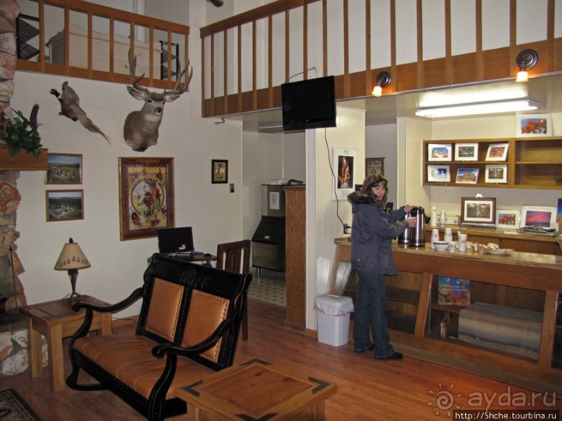 Недорогой мотель возле Брайс-каньона