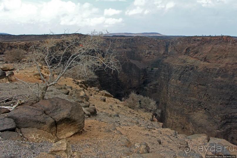 Canyon Dimbia — здесь начинается раскол Африки