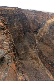 Canyon Dimbia — здесь начинается раскол Африки