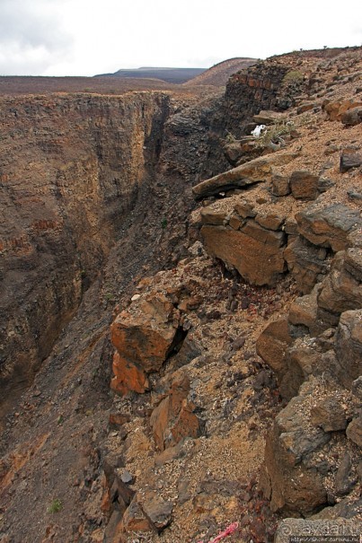 Canyon Dimbia — здесь начинается раскол Африки