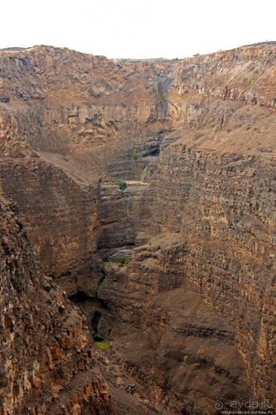 Canyon Dimbia — здесь начинается раскол Африки