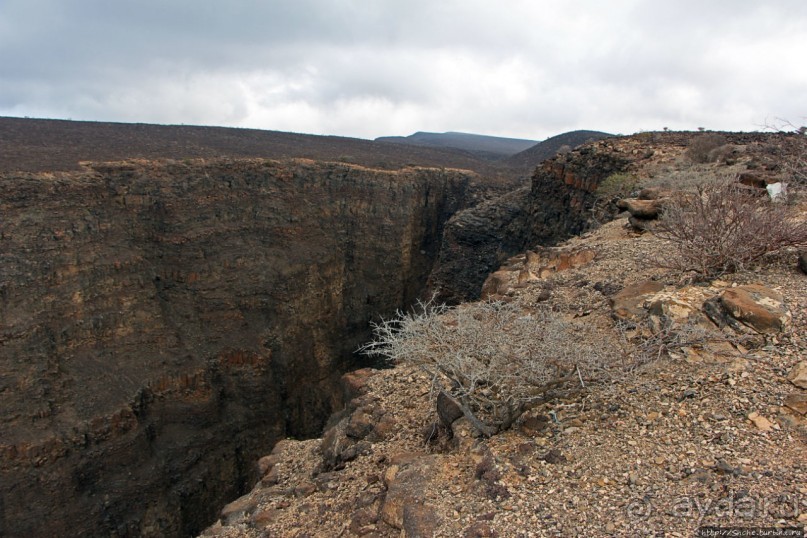 Canyon Dimbia — здесь начинается раскол Африки