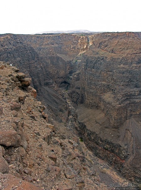 Canyon Dimbia — здесь начинается раскол Африки