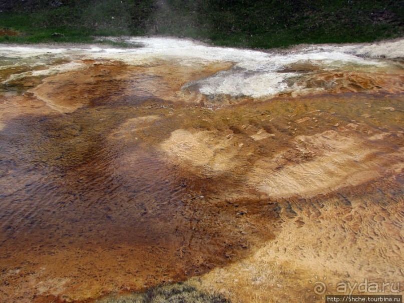 Пространственно-цветовые вариации Мамонтовых источников