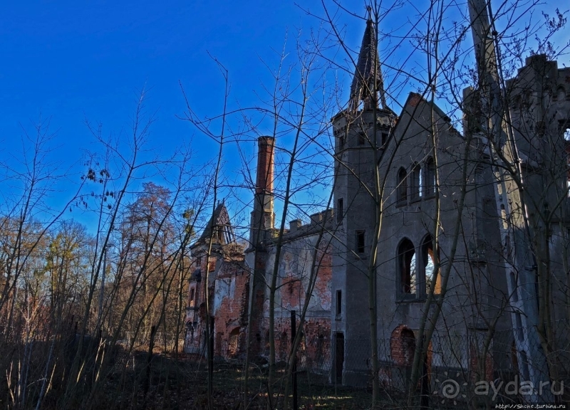 Замок в Копице — сгорел, но обещает вернуться