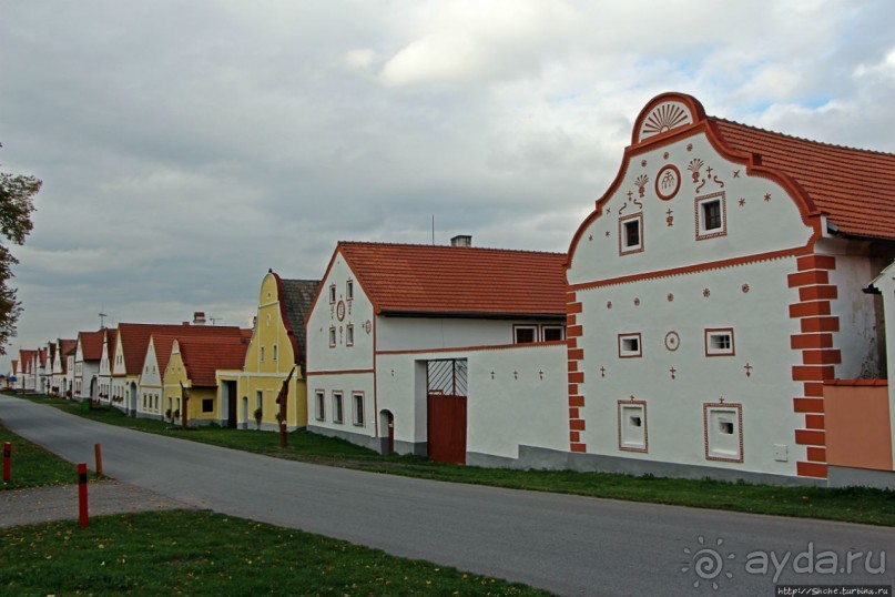 Голашовице — образцовая центральноевропейская деревушка