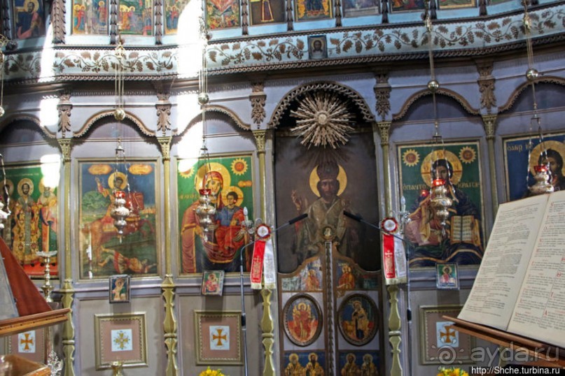 Главный храм Афитоса, 1858 год