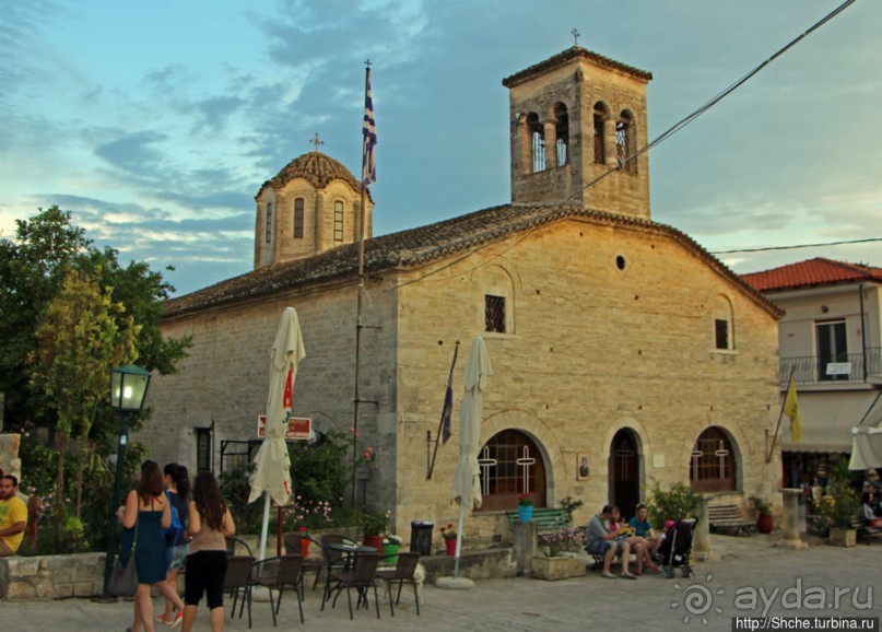 Главный храм Афитоса, 1858 год