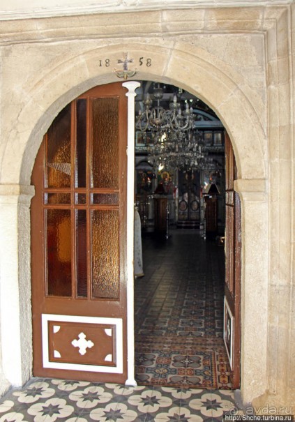 Главный храм Афитоса, 1858 год