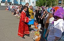 Суббота, время святить паски