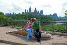 Погожий день в столице Канады