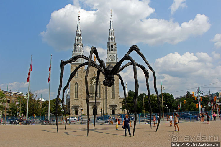 Погожий день в столице Канады