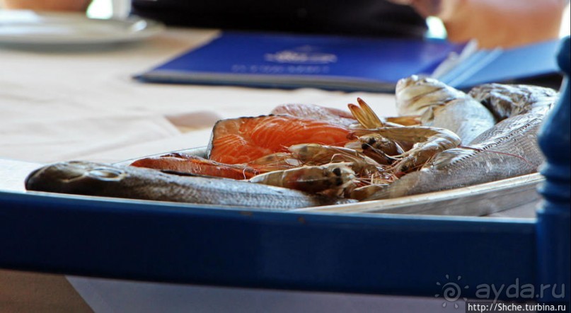 Неплохая (а разве бывают плохие?) таверна на пляже Паллини