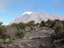 Kibo Hut (4703m) — последний лагерь перед вершиной Кили.