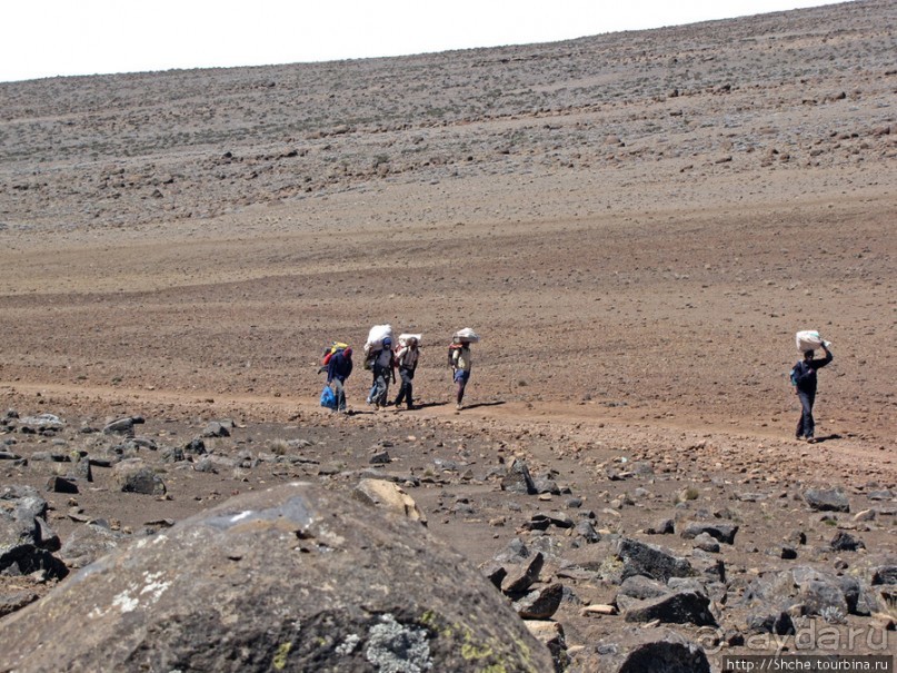 Kibo Hut (4703m) — последний лагерь перед вершиной Кили.
