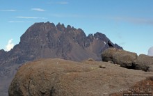 Kibo Hut (4703m) — последний лагерь перед вершиной Кили.