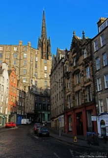 Эдинбург, район "Старый город" (Edinburgh Old Town)