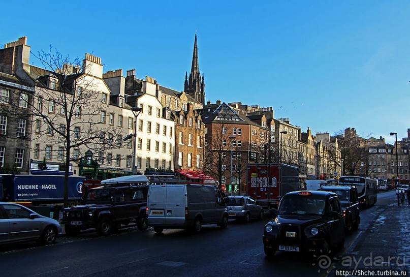 Эдинбург, район "Старый город" (Edinburgh Old Town)