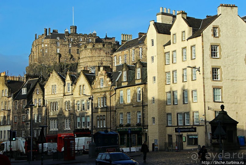 Эдинбург, район "Старый город" (Edinburgh Old Town)
