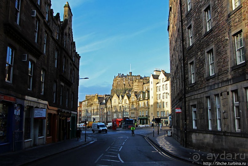 Эдинбург, район "Старый город" (Edinburgh Old Town)
