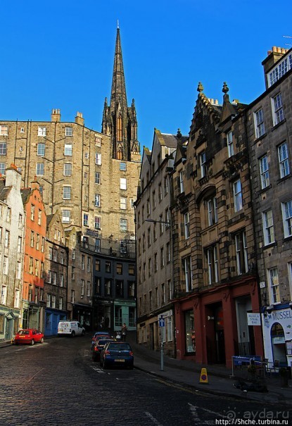 Эдинбург, район "Старый город" (Edinburgh Old Town)