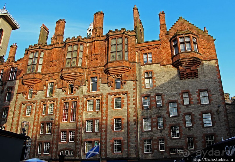 Эдинбург, район "Старый город" (Edinburgh Old Town)