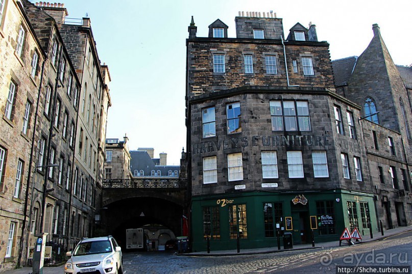 Эдинбург, район "Старый город" (Edinburgh Old Town)