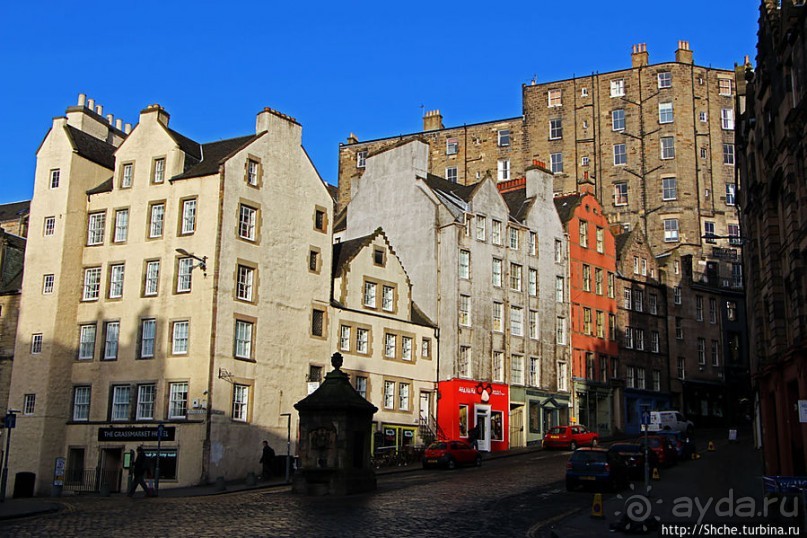 Эдинбург, район "Старый город" (Edinburgh Old Town)