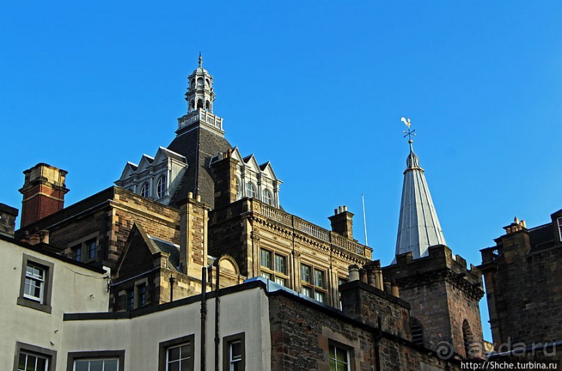 Эдинбург, район "Старый город" (Edinburgh Old Town)