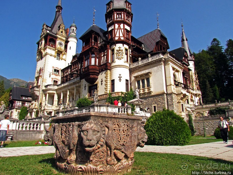 Парковый ансамбль замка Пелеш