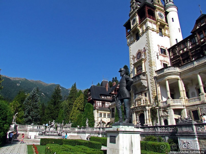 Парковый ансамбль замка Пелеш