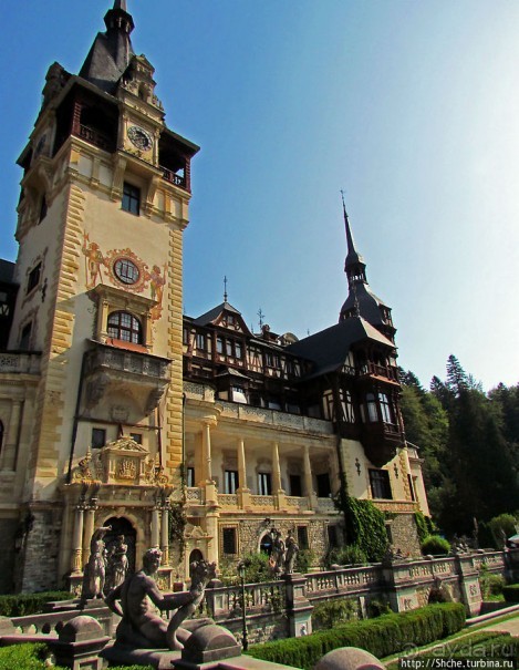 Парковый ансамбль замка Пелеш
