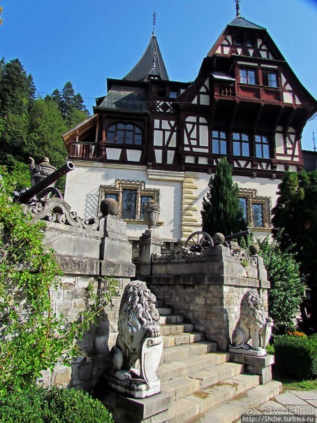 Парковый ансамбль замка Пелеш