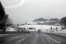 "Эх, дороги. Снег да ту-уман..." Зимние автобаны Баварии