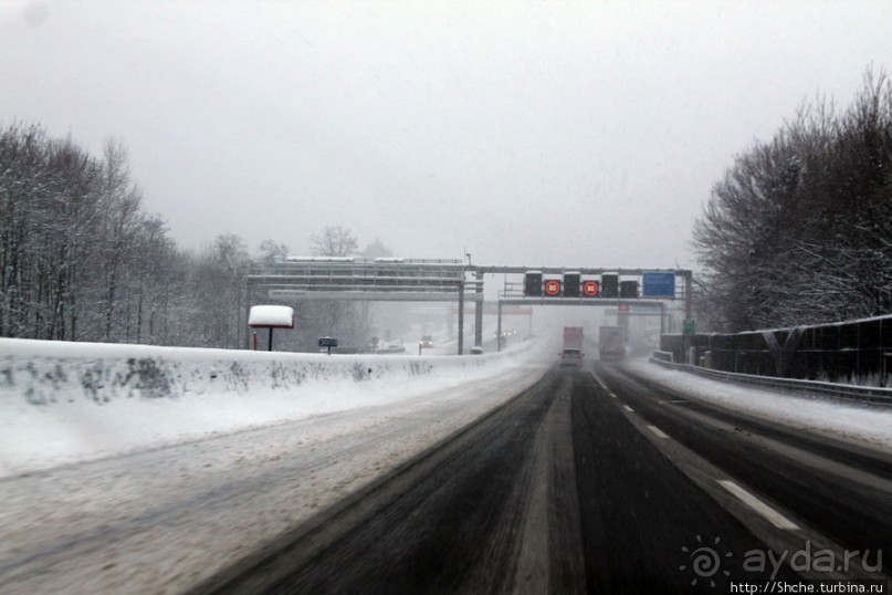 "Эх, дороги. Снег да ту-уман..." Зимние автобаны Баварии