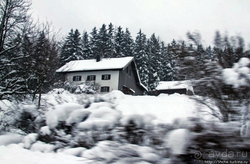 "Эх, дороги. Снег да ту-уман..." Зимние автобаны Баварии